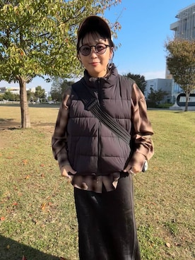 「アイテム（チョーカー）」を使った、おとも.さん（レディース・155cm・30代）の秋コーディネート