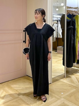 「アイテム（ヘアアクセサリー）」を使った、おとも.さん（レディース・155cm）の夏コーディネート