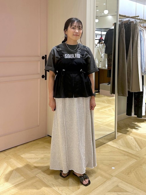 今期 ナイロンギャザーベスト LOWRYS FARM ローリーズファーム 新品 LOWRYS FARM｜ナイロンギャザーベスト | Rakuten Fashion(楽天