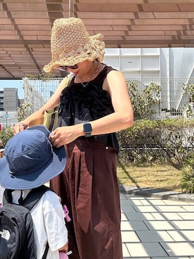 「アイテム（その他）」を使った、おとも.さん（レディース・155cm・30代）の夏コーディネート