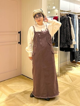 「アイテム（チョーカー）」を使った、おとも.さん（レディース・155cm・30代）の秋コーディネート