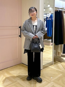 「アイテム（その他雑貨）」を使った、おとも.さん（レディース・155cm）の秋コーディネート