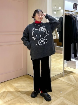 「シンプルコーデ」｜おとも.さん（レディース・155cm・30代）の冬コーディネート