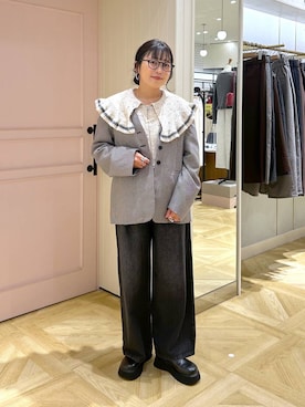 「アイテム（サンダル）」を使った、おとも.さん（レディース・155cm・30代）の秋コーディネート