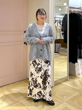 「アイテム（チョーカー）」を使った、おとも.さん（レディース・155cm）の冬コーディネート