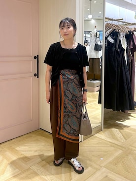 「アイテム（タンクトップ）」を使った、おとも.さん（レディース・155cm・30代）の夏コーディネート