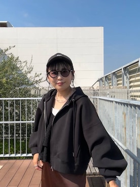 「アイテム（チョーカー）」を使った、おとも.さん（レディース・155cm・30代）の秋コーディネート