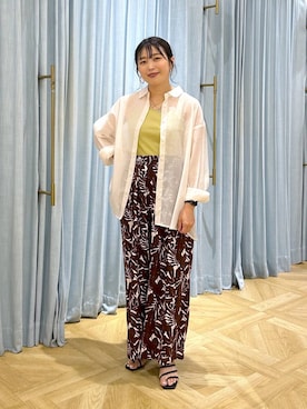 「アイテム（キャミソール）」を使った、おとも.さん（レディース・155cm・30代）の夏コーディネート
