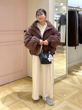 「アイテム（チョーカー）」を使った、おとも.さん（レディース・155cm・30代）の秋コーディネート