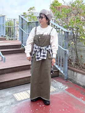 「アイテム（ブーツ）」を使った、おとも.さん（レディース・155cm・30代）の秋コーディネート