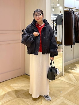 「アイテム（ネックレス）」を使った、おとも.さん（レディース・155cm・30代）の秋コーディネート