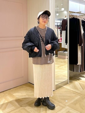 「アイテム（スマホケース/カバー）」を使った、おとも.さん（レディース・155cm）の秋コーディネート