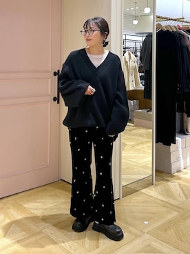 「アイテム（サンダル）」を使った、おとも.さん（レディース・155cm・30代）の冬コーディネート