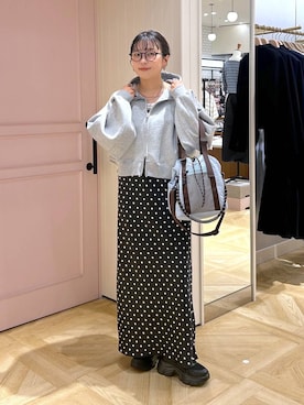 「LOWRYS FARM（ローリーズファーム）のアイテム（スニーカー）」を使った、おとも.さん（レディース・155cm）の秋コーディネート