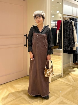 「アイテム（チョーカー）」を使った、おとも.さん（レディース・155cm・30代）の秋コーディネート