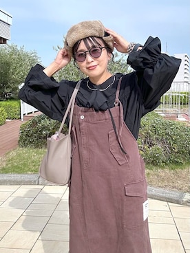 「アイテム（チョーカー）」を使った、おとも.さん（レディース・155cm・30代）の秋コーディネート