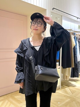 「アイテム（チョーカー）」を使った、おとも.さん（レディース・155cm）の秋コーディネート