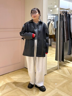 「アイテム（チョーカー）」を使った、おとも.さん（レディース・155cm・30代）の秋コーディネート