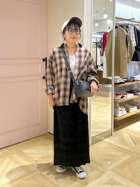 「アイテム（チョーカー）」を使った、おとも.さん（レディース・155cm・30代）の秋コーディネート