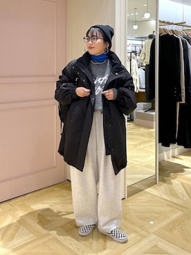 「アイテム（チョーカー）」を使った、おとも.さん（レディース・155cm）の秋コーディネート