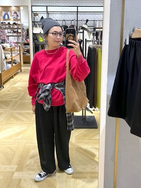 「アイテム（チョーカー）」を使った、おとも.さん（レディース・155cm・30代）の秋コーディネート