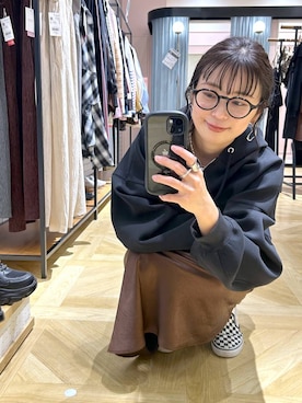 「アイテム（チョーカー）」を使った、おとも.さん（レディース・155cm）の秋コーディネート