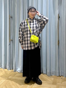 「アイテム（チョーカー）」を使った、おとも.さん（レディース・155cm・30代）の秋コーディネート