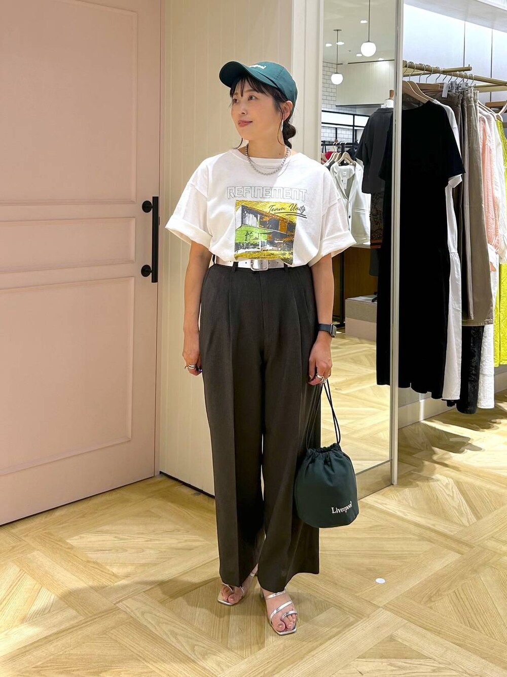 ホップサックワイドパンツ 242754を使ったショップスタッフの人気