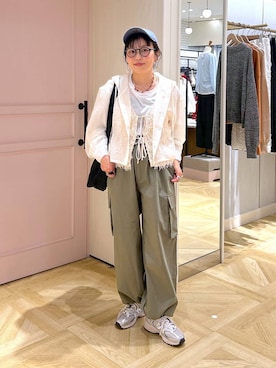 「パンツ」｜おとも.さん（レディース・155cm）の春コーディネート