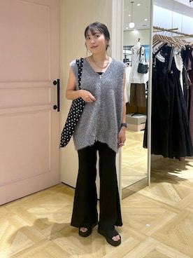 「アイテム（チョーカー）」を使った、おとも.さん（レディース・155cm・30代）の夏コーディネート