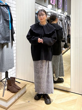 「アイテム（サンダル）」を使った、おとも.さん（レディース・155cm・30代）の冬コーディネート