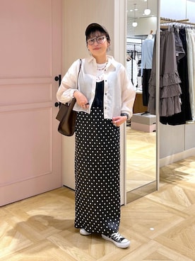 「LOWRYS FARM（ローリーズファーム）のアイテム（帽子）」を使った、おとも.さん（レディース・155cm）の春コーディネート