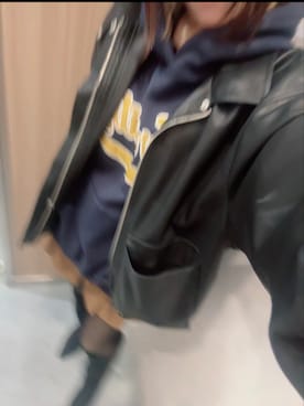 「NICE CLAUP（ナイスクラップ）のアイテム」を使った、ゆゆさん（レディース・152cm）の冬コーディネート