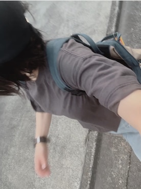「アイテム（Tシャツ/カットソー）」を使った、ゆゆさん（レディース・152cm）の夏コーディネート