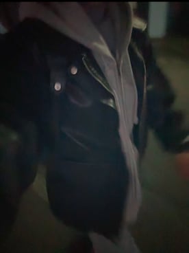 「アイテム（ライダースジャケット）」を使った、ゆゆさん（レディース・152cm）の秋コーディネート