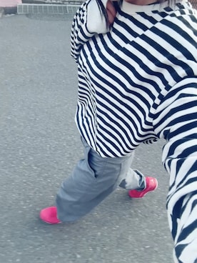 「GAP（ギャップ）のアイテム（パンツ）」を使った、ゆゆさん（レディース・152cm）の春コーディネート