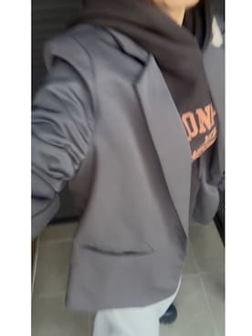 「アイテム（テーラードジャケット）」を使った、ゆゆさん（レディース・152cm）の秋コーディネート