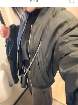 「NICE CLAUP（ナイスクラップ）のアイテム」を使った、ゆゆさん（レディース・152cm）の秋コーディネート