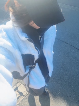 「WEGO（ウィゴー）のアイテム（ジャケット/アウター）」を使った、ゆゆさん（レディース・152cm）の冬コーディネート