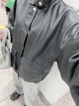 「NICE CLAUP（ナイスクラップ）のアイテム」を使った、ゆゆさん（レディース・152cm）の冬コーディネート