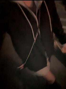 「GU（ジーユー）のアイテム（テーラードジャケット、ブラック系）」を使った、ゆゆさん（レディース・152cm）の春コーディネート