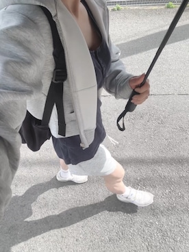 「H&M（エイチ・アンド・エム）のアイテム（パンツ）」を使った、ゆゆさん（レディース・152cm）の夏コーディネート