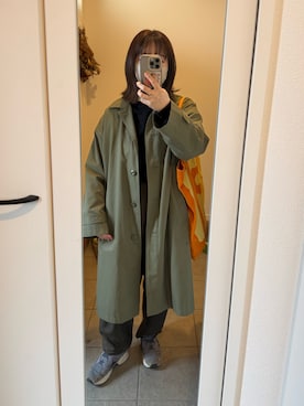 「antiqua（アンティカ）のアイテム」を使った、mimo18さん（レディース・155cm）の春コーディネート