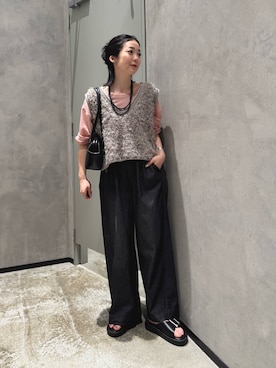 「ベストコーデ」｜くるみさん（レディース・158cm）の夏コーディネート