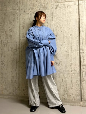 「季節の変わり目羽織コーデ」｜aguさん（レディース・161cm）の夏コーディネート