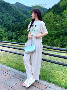「ミッキーT」｜iri13さん（レディース・168cm）の夏コーディネート