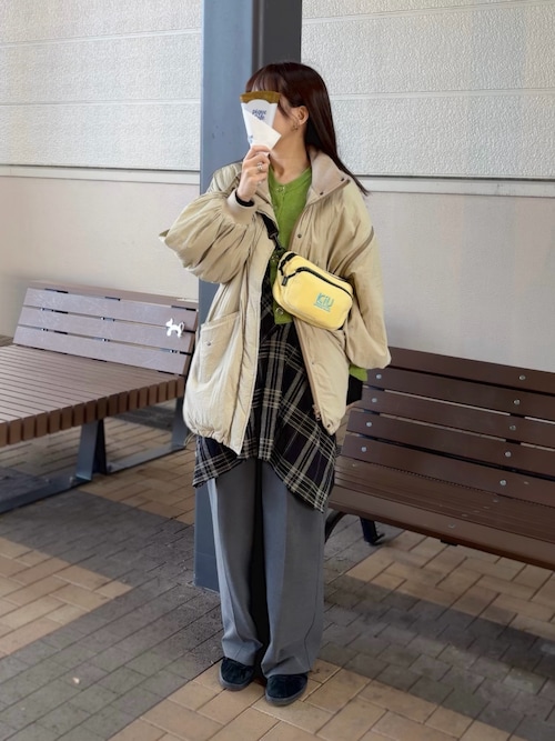 モールチェックミニワンピース/612205