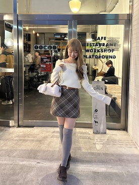 まゆかさん(レディース・158cm)の冬コーディネート