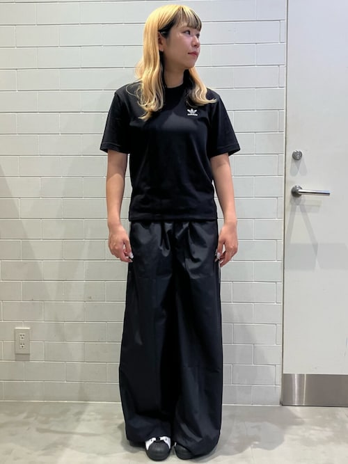 【adidas】オーバーサイズ ファイヤーバード トラックパンツ【アディダス】 オーバーサイズ ファイヤーバード トラックパンツ ブラック