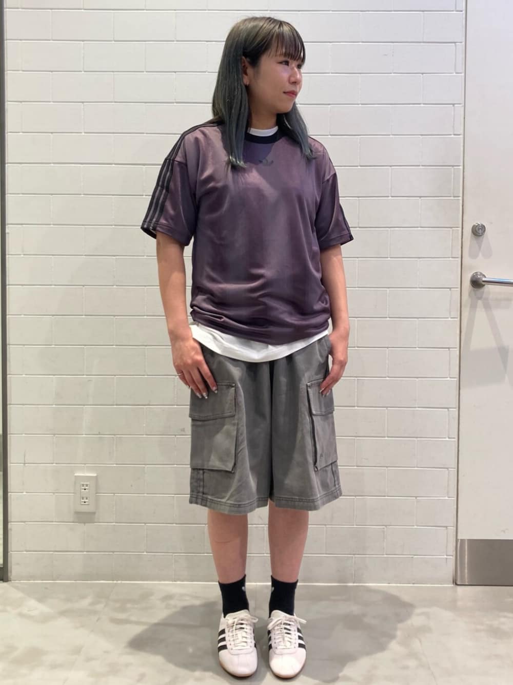 adidas（アディダス）の「ウォッシュド カーゴツイル ジョーツ